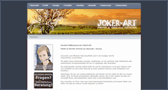 Desktop Screenshot of jokerart.de