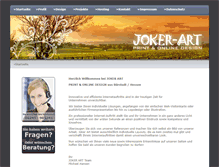 Tablet Screenshot of jokerart.de